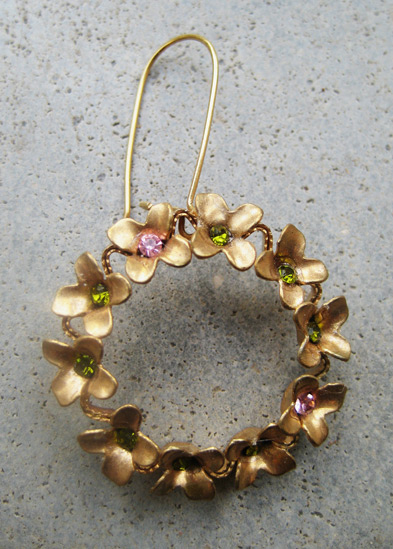 Round Garland Earrings - ta554